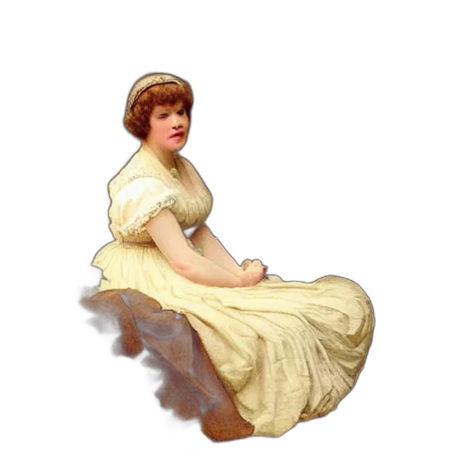 dress, furniture, face, staff transparent PNG cut-out