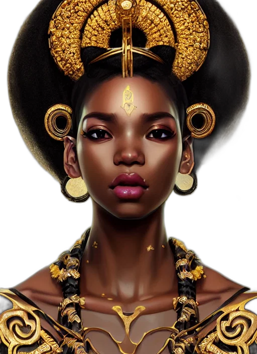 jewelry, crown, face, fantasy art transparent PNG cut-out