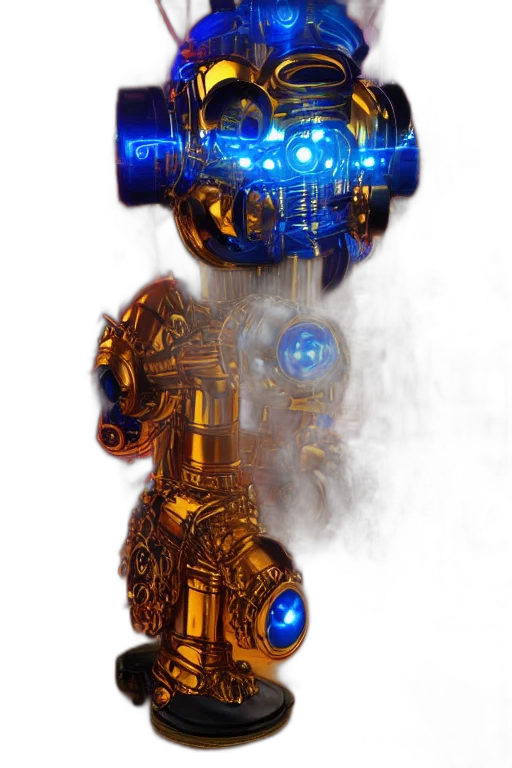 robot, weapon, staff, sword transparent PNG cut-out