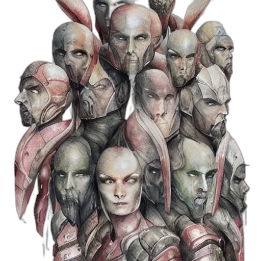 mask, face, concept art, fantasy art transparent PNG cut-out