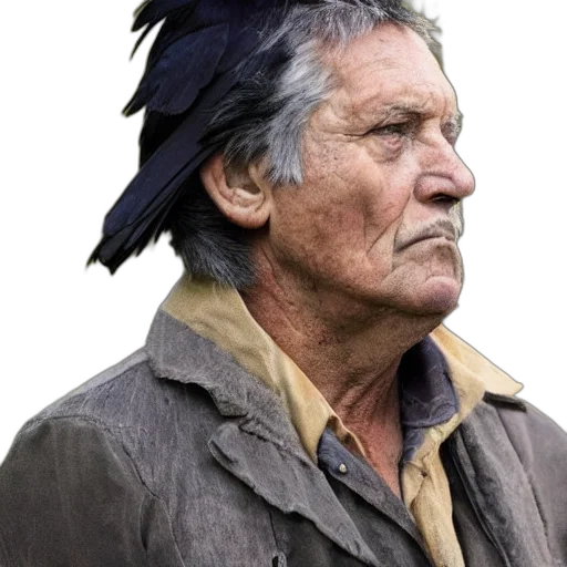 hat, face, staff, mask transparent PNG cut-out