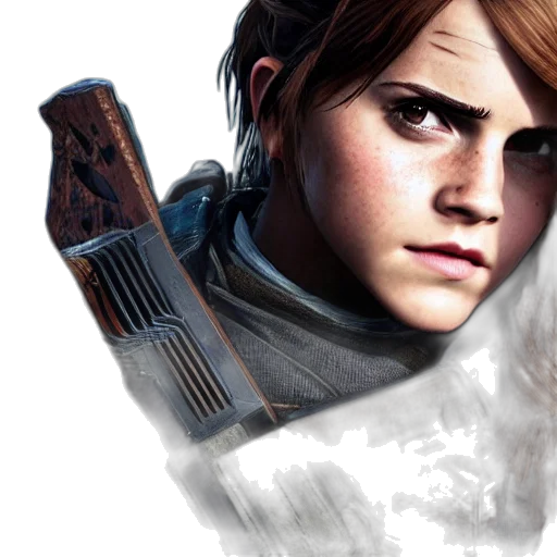 weapon, face, staff, concept art transparent PNG cut-out
