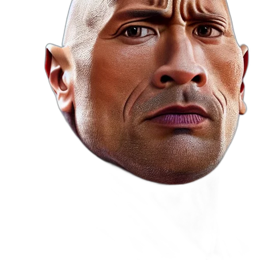 face, mask, hair, creature transparent PNG cut-out