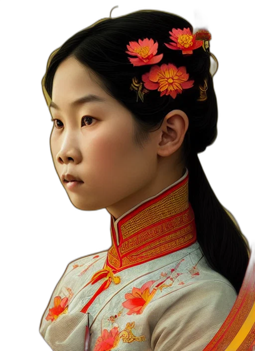 face, staff, photorealistic, oil painting transparent PNG cut-out
