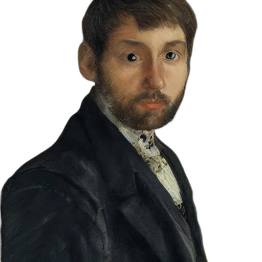 face, jacket, staff, mask transparent PNG cut-out