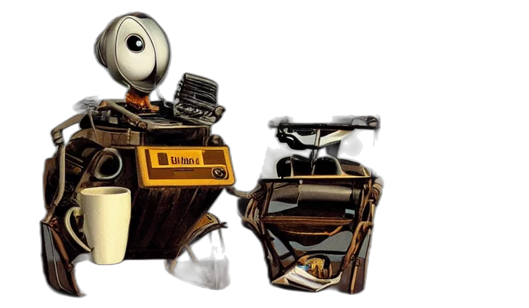 robot, furniture, weapon, car transparent PNG cut-out