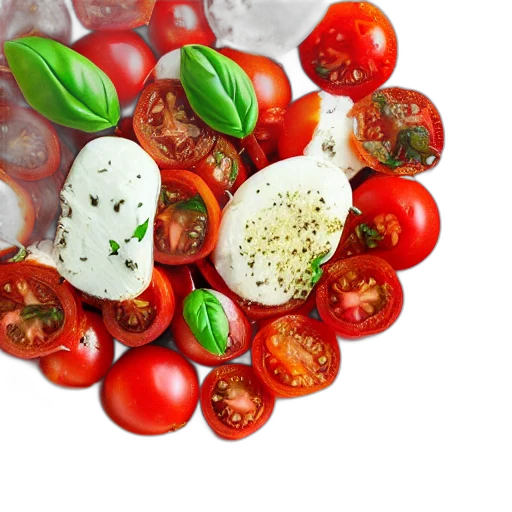 food, photorealistic, 3d render, basil transparent PNG cut-out