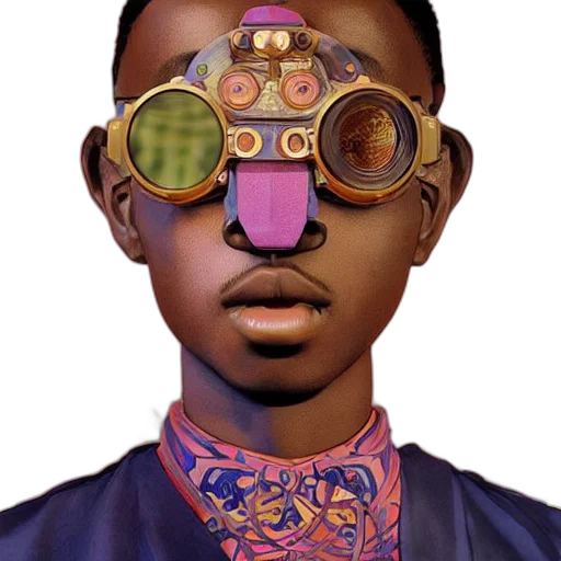 face, mask, jewelry, robot transparent PNG cut-out