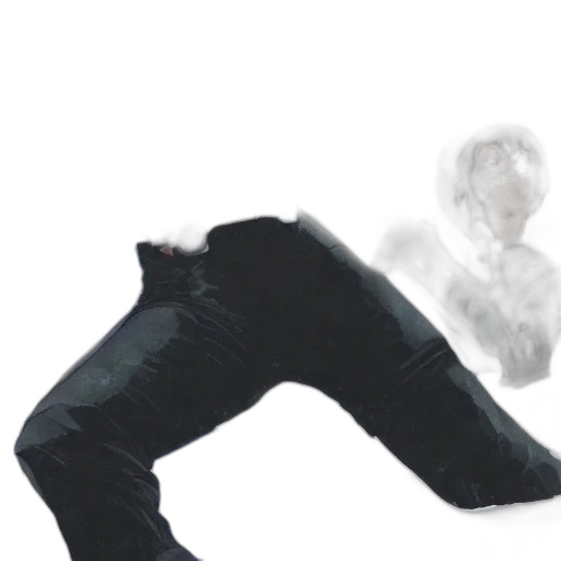 shoes, creature, staff, jacket transparent PNG cut-out