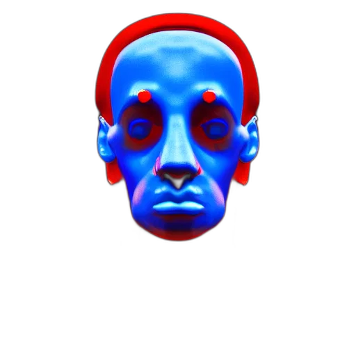 mask, face, robot, hat transparent PNG cut-out