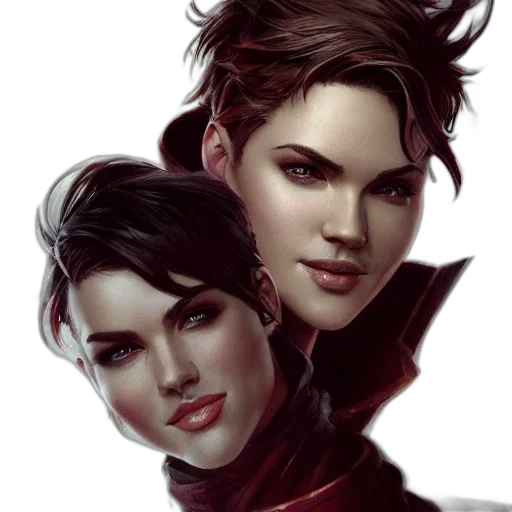 concept art, fantasy art, comic book art, photorealistic transparent PNG cut-out