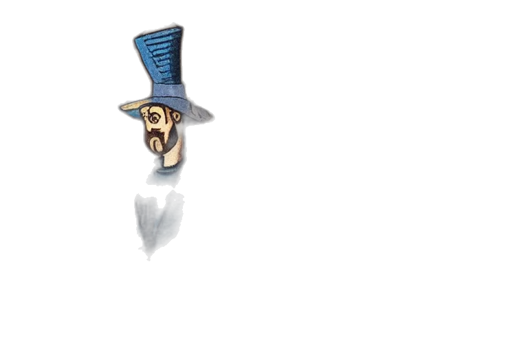 hat, mask, crown, staff transparent PNG cut-out