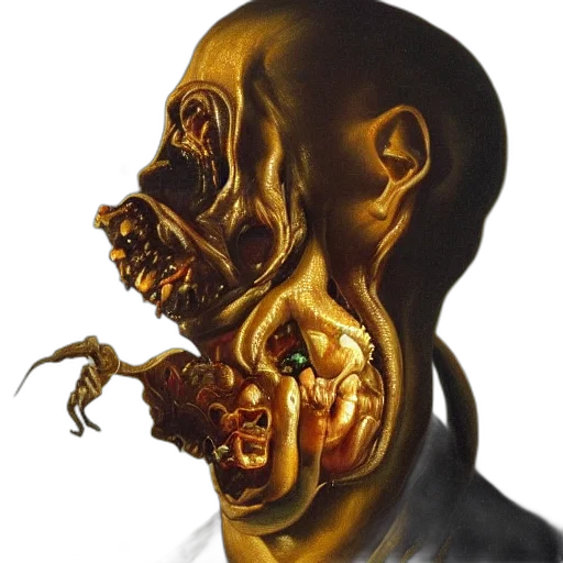face, mask, food, creature transparent PNG cut-out