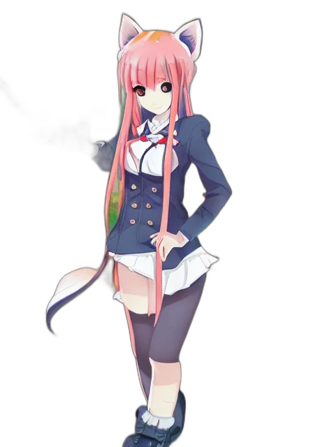 staff, jacket, dress, creature transparent PNG cut-out
