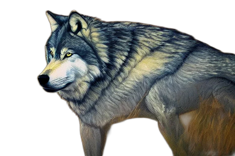 animal, creature, photorealistic, 3d render transparent PNG cut-out