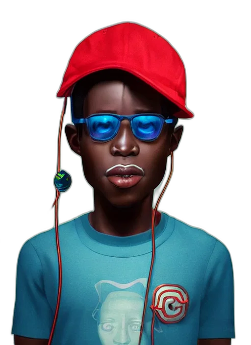 face, staff, hat, mask transparent PNG cut-out