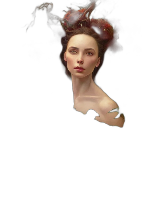 face, crown, staff, mask transparent PNG cut-out