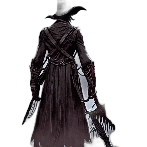 staff, hat, dress, jacket transparent PNG cut-out