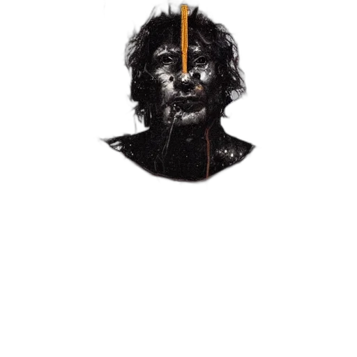 mask, face, sword, staff transparent PNG cut-out