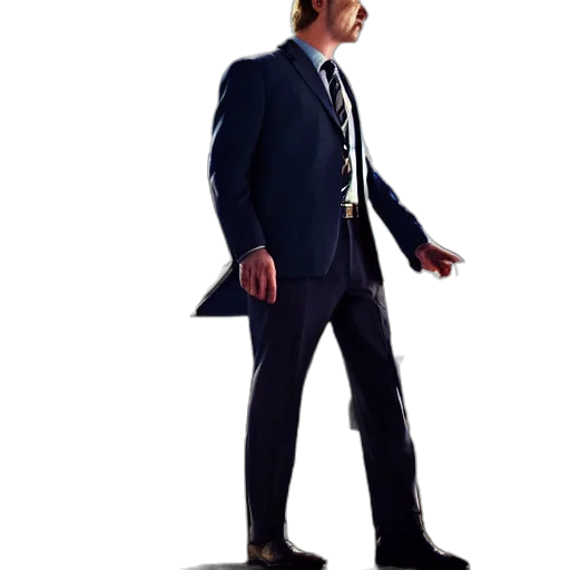 staff, jacket, hair, robot transparent PNG cut-out
