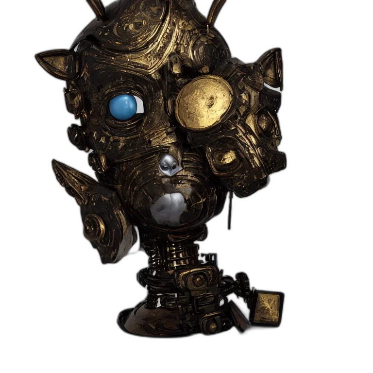 mask, robot, staff, face transparent PNG cut-out