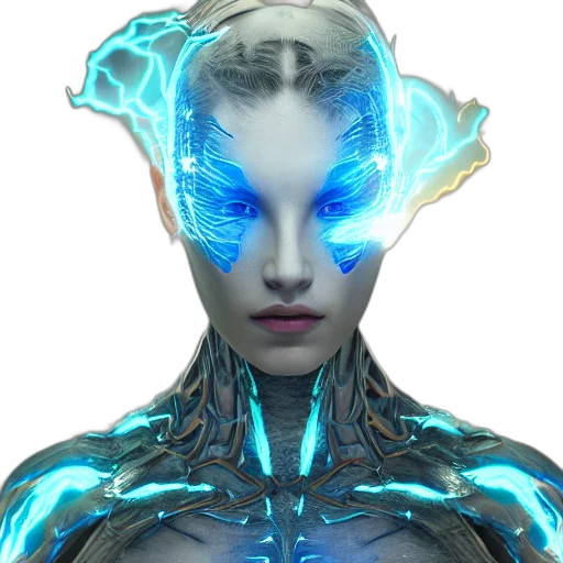 robot, face, mask, jewelry transparent PNG cut-out