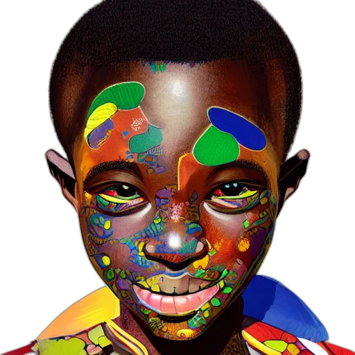 face, mask, photorealistic, oil painting transparent PNG cut-out