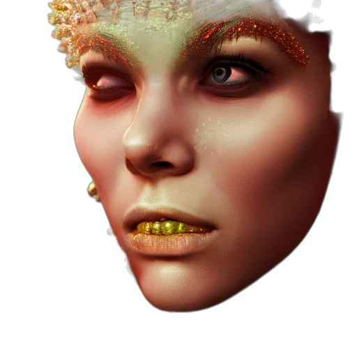 mask, face, jewelry, crown transparent PNG cut-out