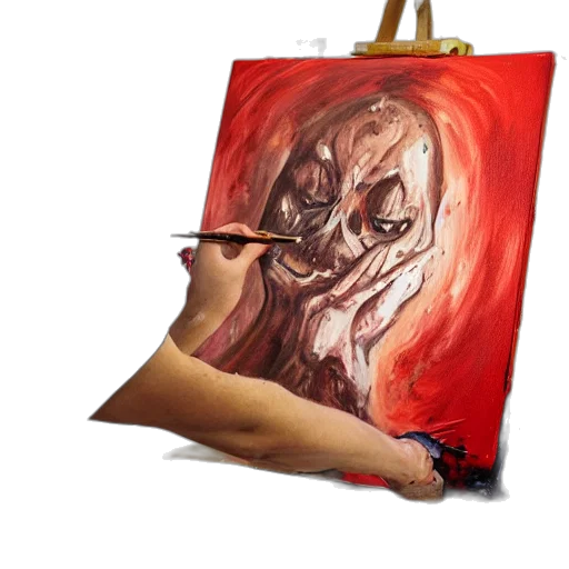 face, mask, creature, dragon transparent PNG cut-out