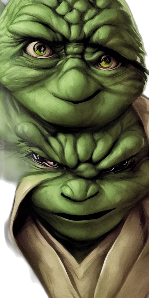 face, mask, comic book art, concept art transparent PNG cut-out