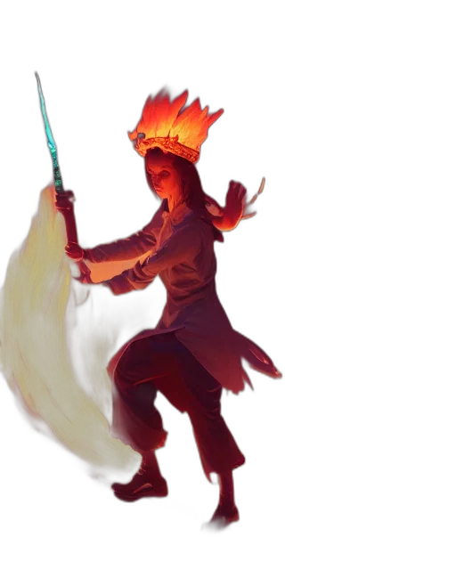staff, sword, dragon, weapon transparent PNG cut-out