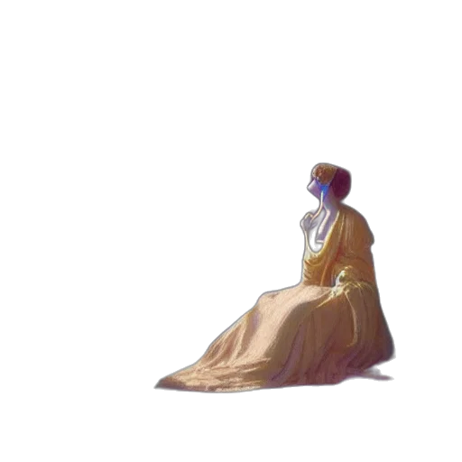 dress, crown, staff, jewelry transparent PNG cut-out