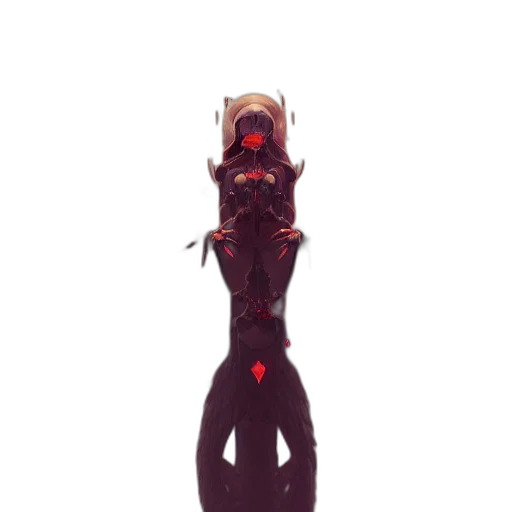 creature, dragon, staff, weapon transparent PNG cut-out