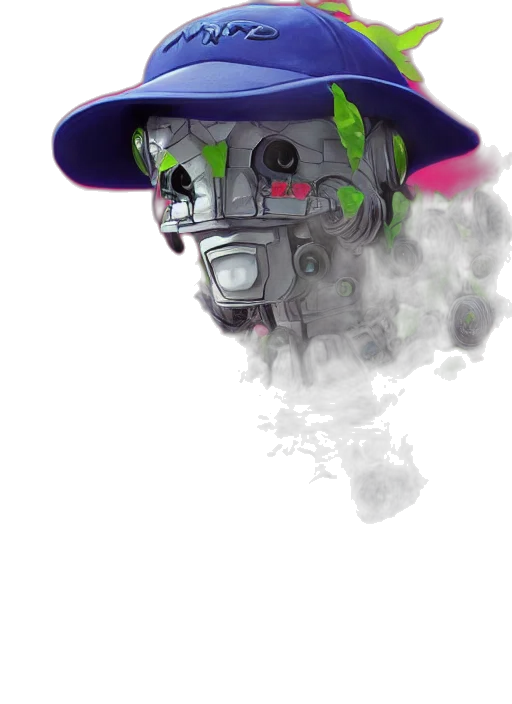 mask, robot, hat, face transparent PNG cut-out