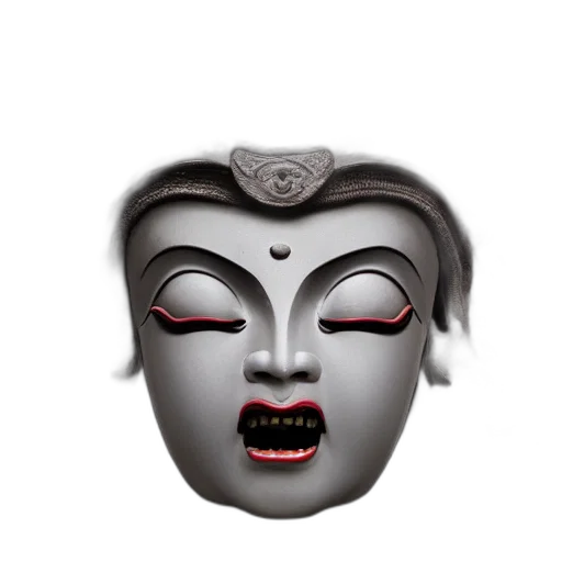 mask, face, crown, jewelry transparent PNG cut-out