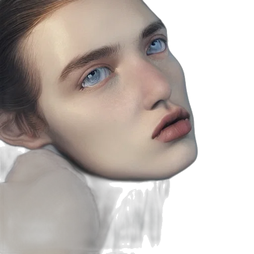 face, mask, hair, creature transparent PNG cut-out