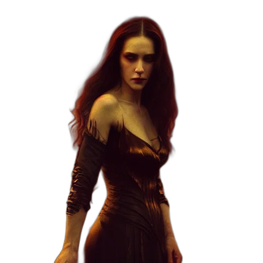 dress, fantasy art, concept art, comic book art transparent PNG cut-out