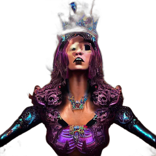 crown, concept art, fantasy art, 3d render transparent PNG cut-out