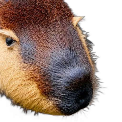 animal, hair, face, creature transparent PNG cut-out