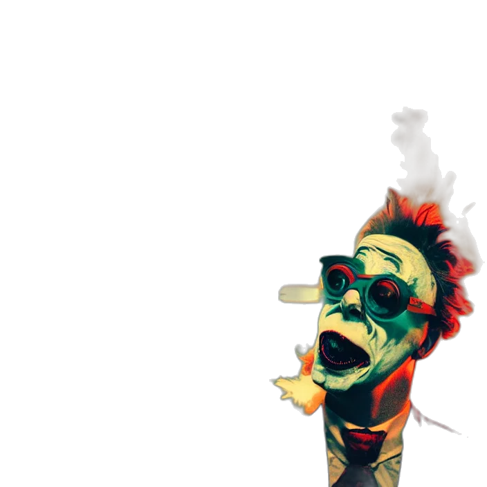 mask, face, jacket, weapon transparent PNG cut-out
