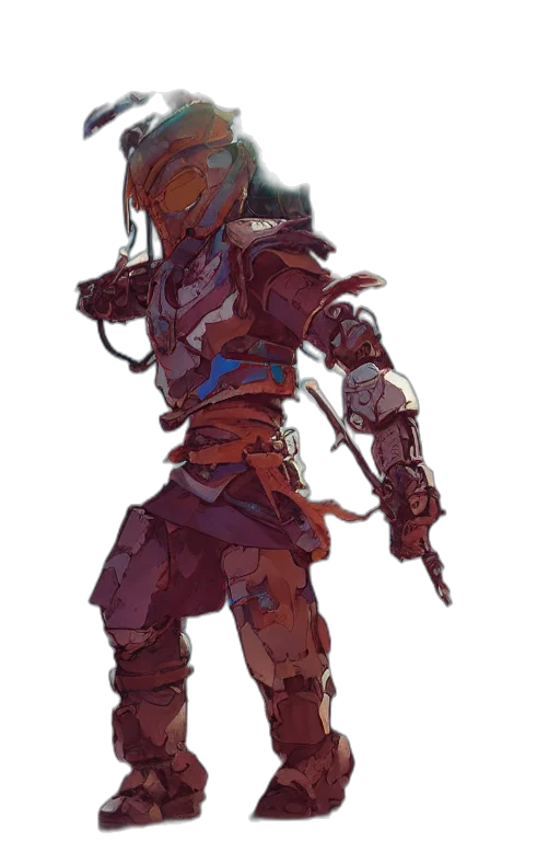 sword, robot, weapon, staff transparent PNG cut-out