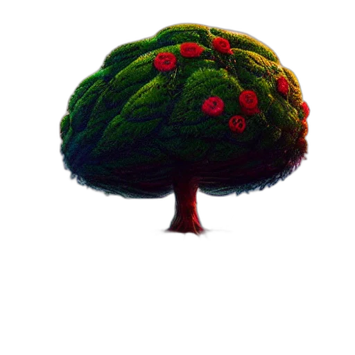 crown, tree, hat, flower transparent PNG cut-out