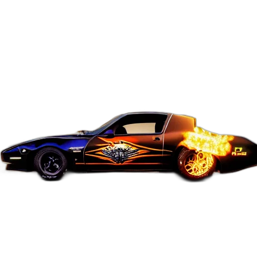 car, concept art, 3d render, comic book art transparent PNG cut-out