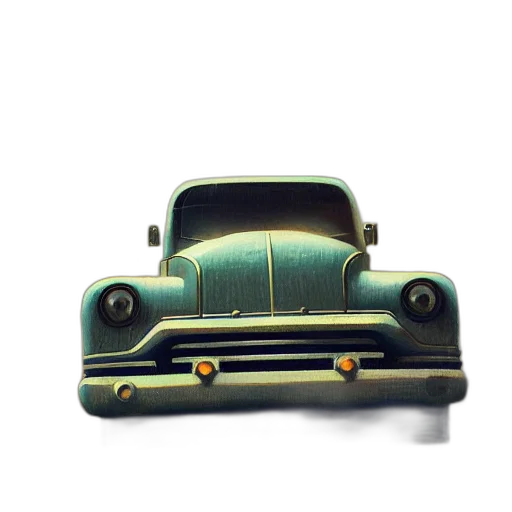 car, robot, weapon, crown transparent PNG cut-out
