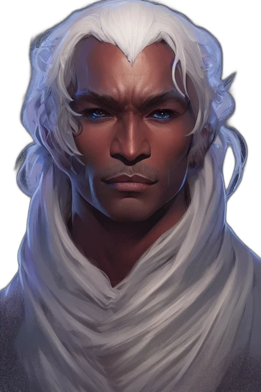 face, dragon, staff, fantasy art transparent PNG cut-out