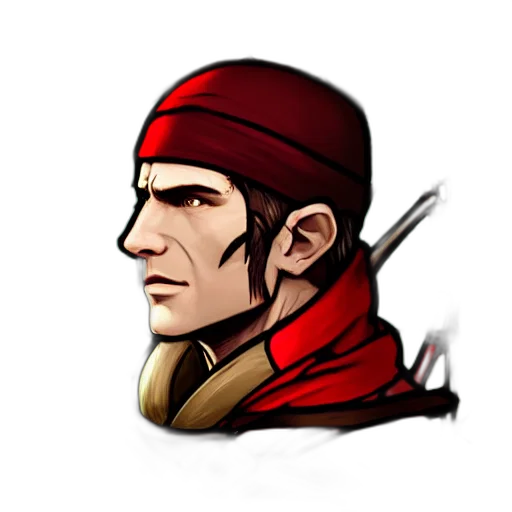 staff, face, hat, fantasy art transparent PNG cut-out
