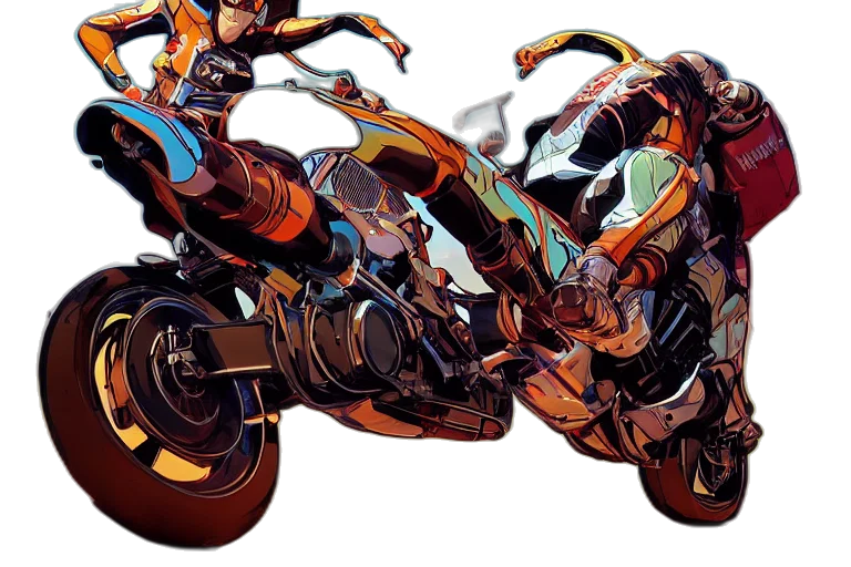 weapon, robot, concept art, 3d render transparent PNG cut-out
