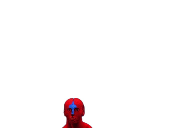 mask, robot, face, creature transparent PNG cut-out