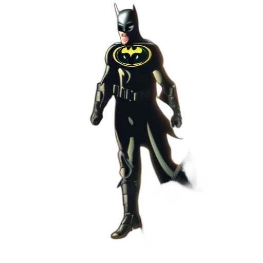 mask, comic book art, concept art, 3d render transparent PNG cut-out
