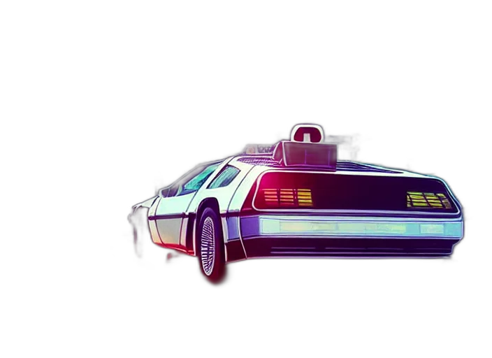 car, robot, concept art, cyberpunk transparent PNG cut-out